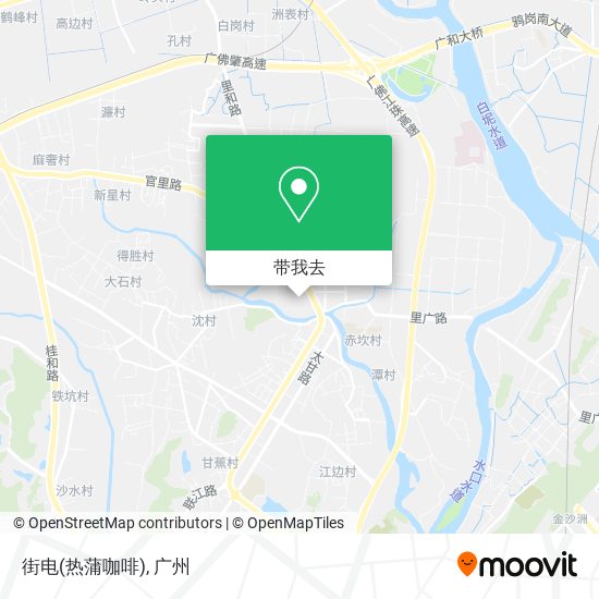 街电(热蒲咖啡)地图