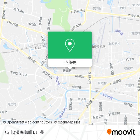 街电(漫岛咖啡)地图