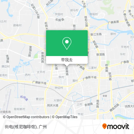 街电(维尼咖啡馆)地图