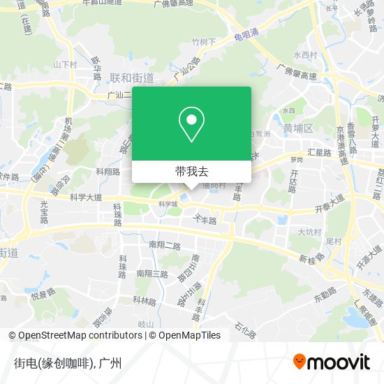 街电(缘创咖啡)地图
