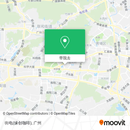 街电(缘创咖啡)地图