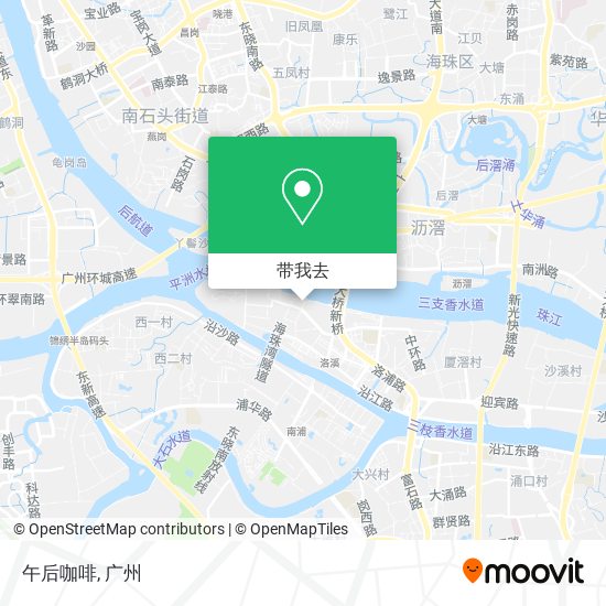 午后咖啡地图