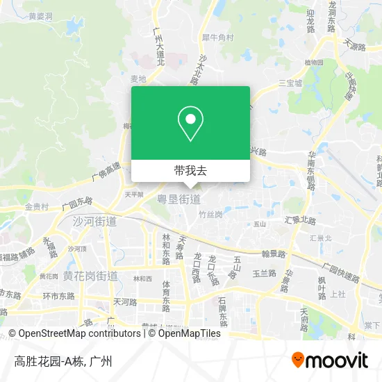 高胜花园-A栋地图