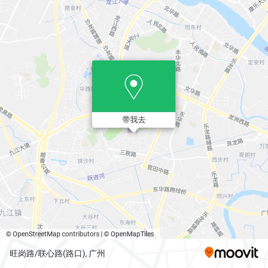 旺岗路/联心路(路口)地图
