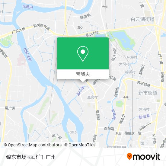 锦东市场-西北门地图