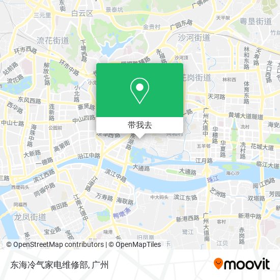 东海冷气家电维修部地图