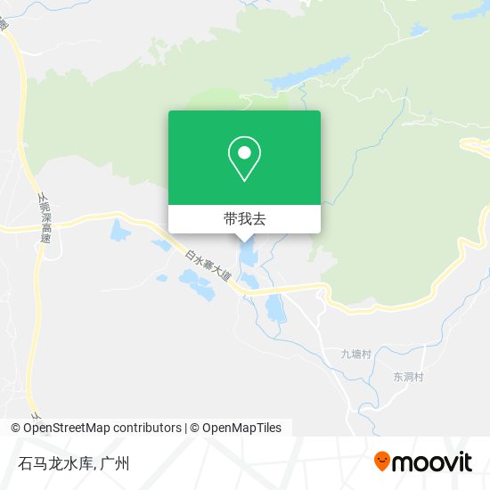 石马龙水库地图