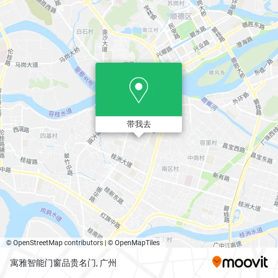 寓雅智能门窗品贵名门地图