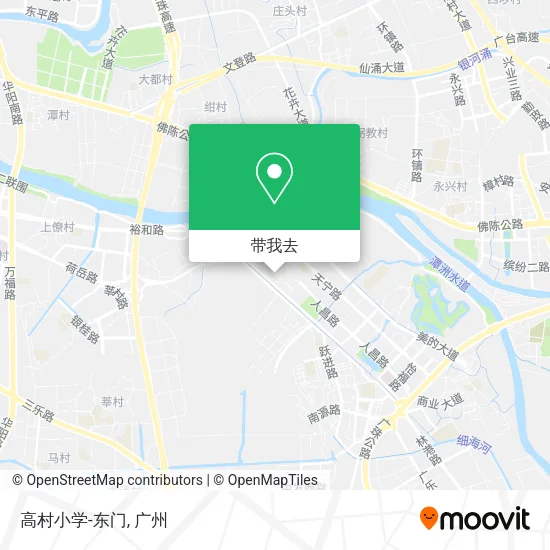 高村小学-东门地图