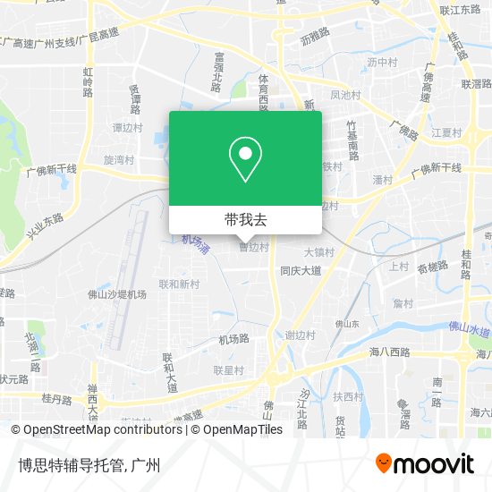 博思特辅导托管地图