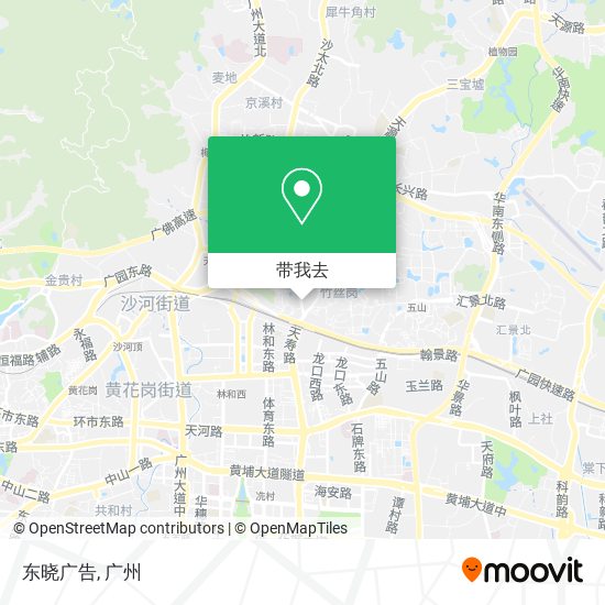 东晓广告地图