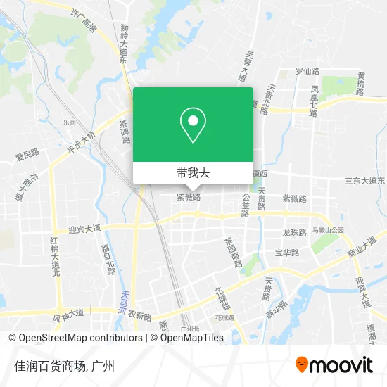 佳润百货商场地图