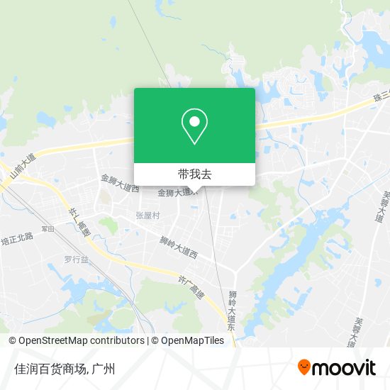 佳润百货商场地图