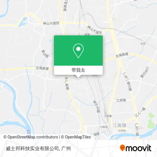 威士邦科技实业有限公司地图