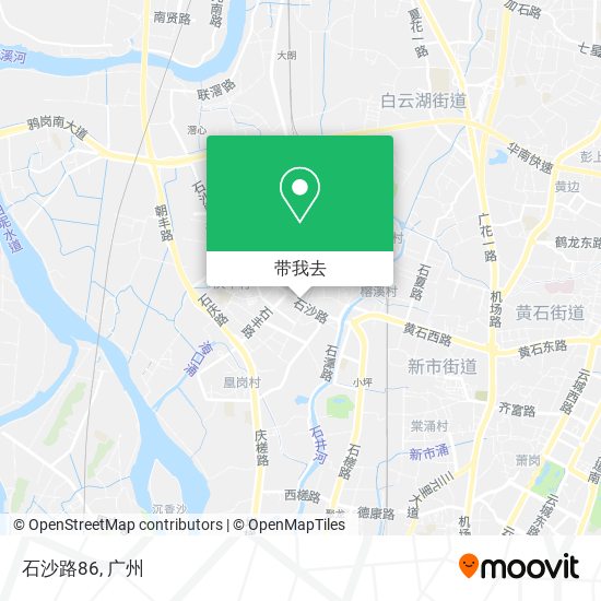 石沙路86地图