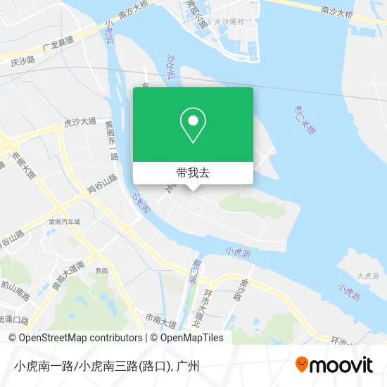 小虎南一路/小虎南三路(路口)地图