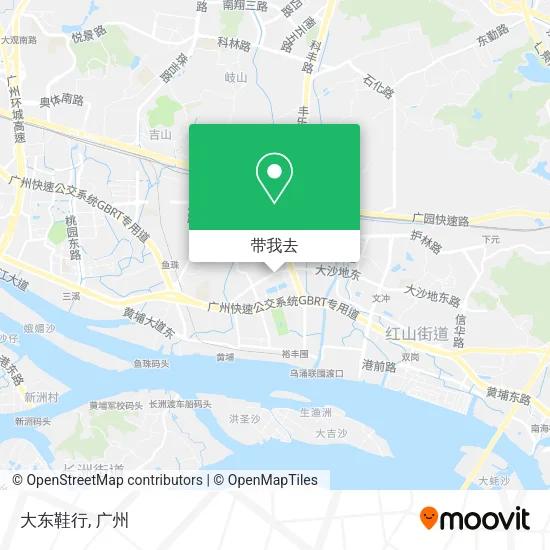 大东鞋行地图