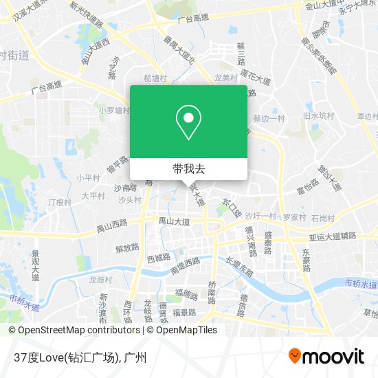 37度Love(钻汇广场)地图