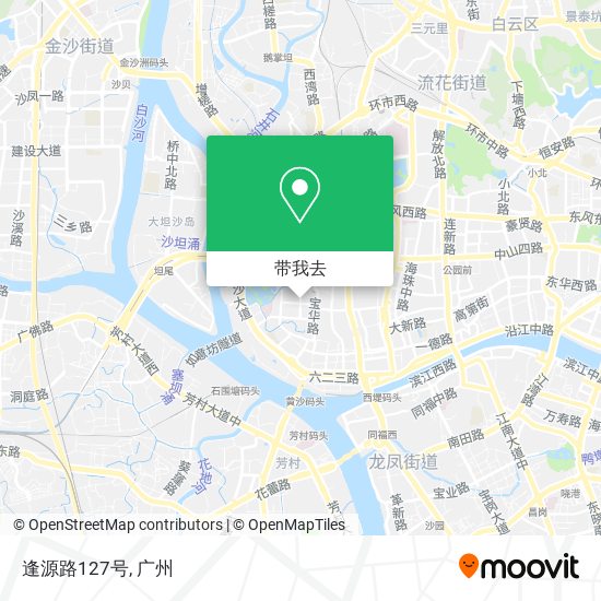 逢源路127号地图