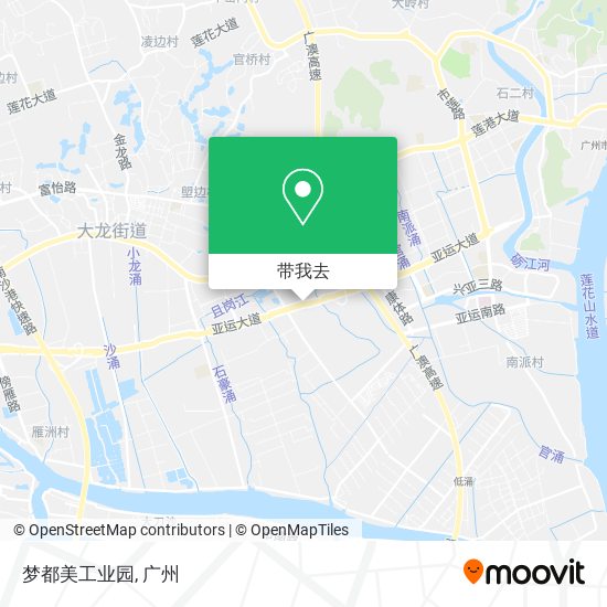 梦都美工业园地图