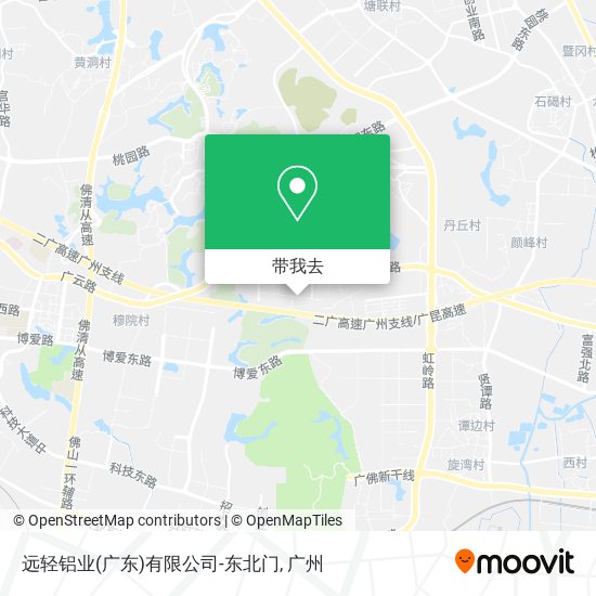 远轻铝业(广东)有限公司-东北门地图