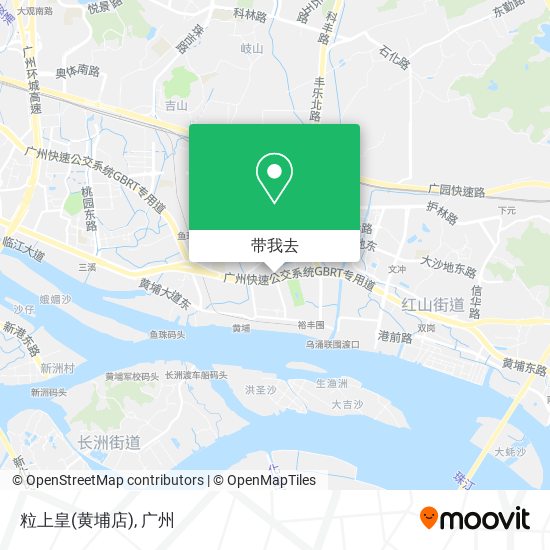 粒上皇(黄埔店)地图