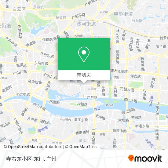 寺右东小区-东门地图