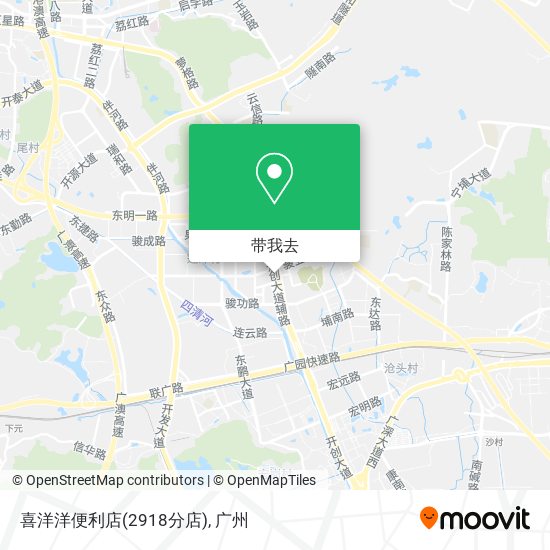 喜洋洋便利店(2918分店)地图