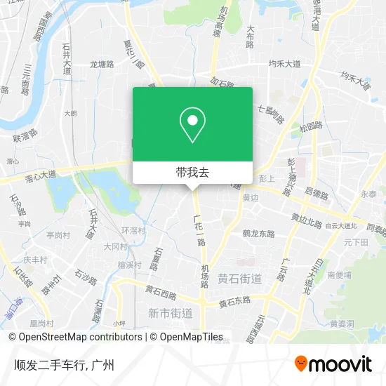 顺发二手车行地图