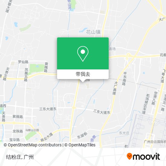结粉庄地图