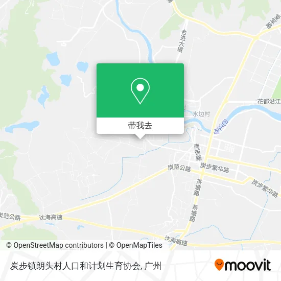 炭步镇朗头村人口和计划生育协会地图