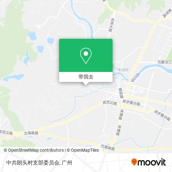 中共朗头村支部委员会地图