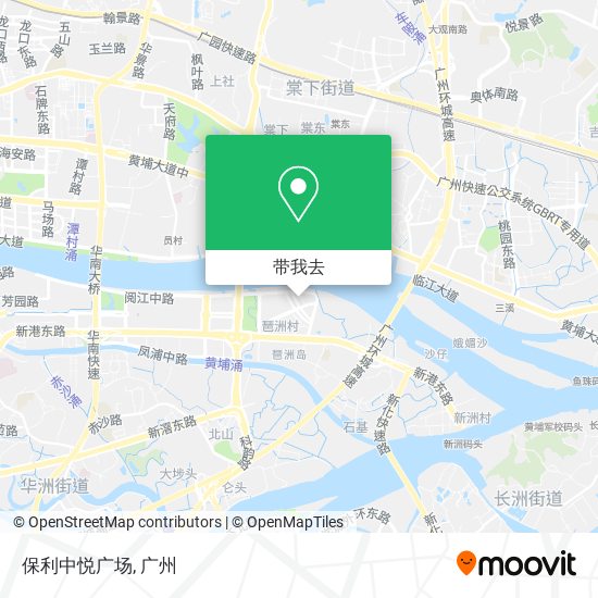 保利中悦广场地图