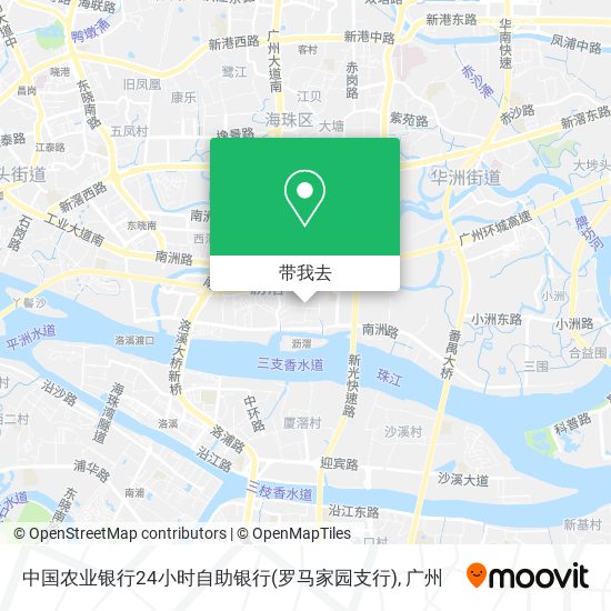 中国农业银行24小时自助银行(罗马家园支行)地图