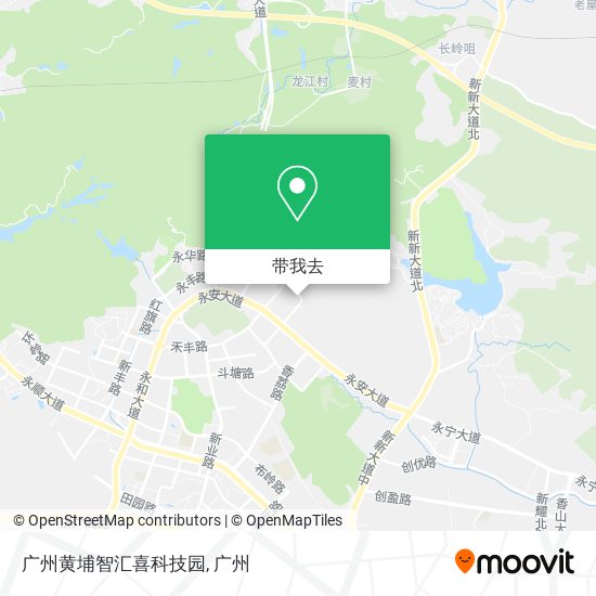 广州黄埔智汇喜科技园地图