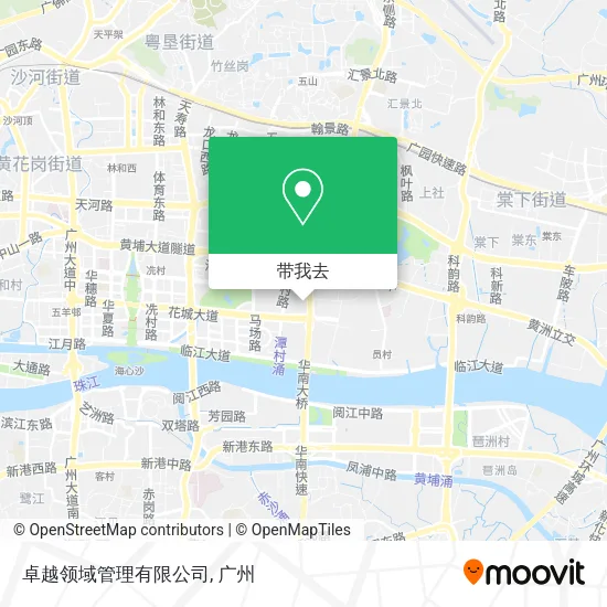 卓越领域管理有限公司地图