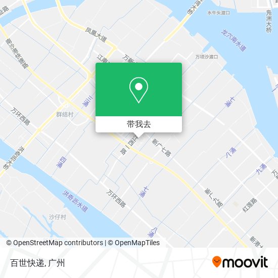 百世快递地图