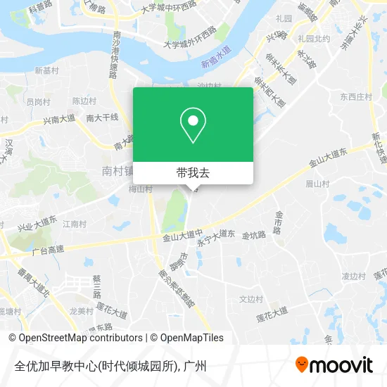 全优加早教中心(时代倾城园所)地图