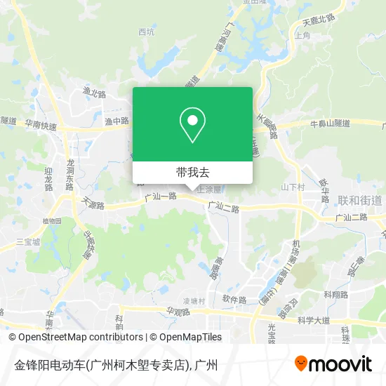 金锋阳电动车(广州柯木塱专卖店)地图
