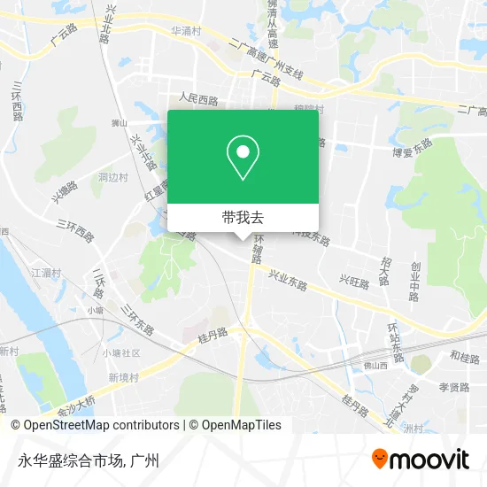 永华盛综合市场地图