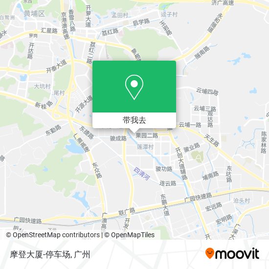 摩登大厦-停车场地图