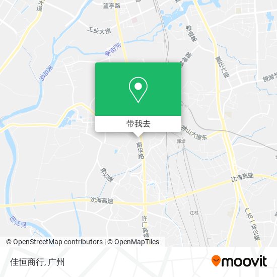 佳恒商行地图