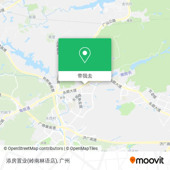 添房置业(岭南林语店)地图