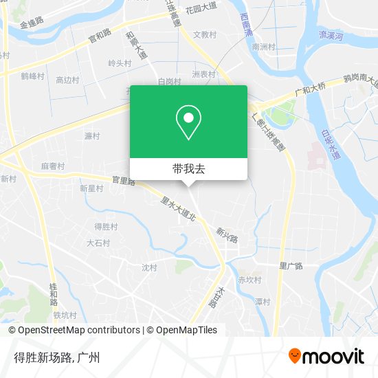 得胜新场路地图