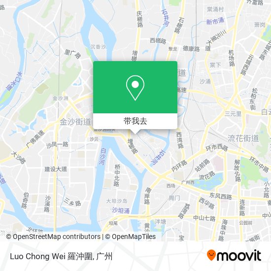 Luo Chong Wei 羅沖圍地图