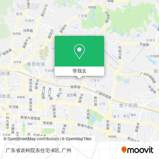 广东省农科院东住宅-B区地图