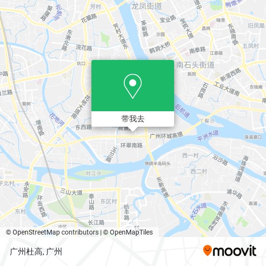 广州杜高地图