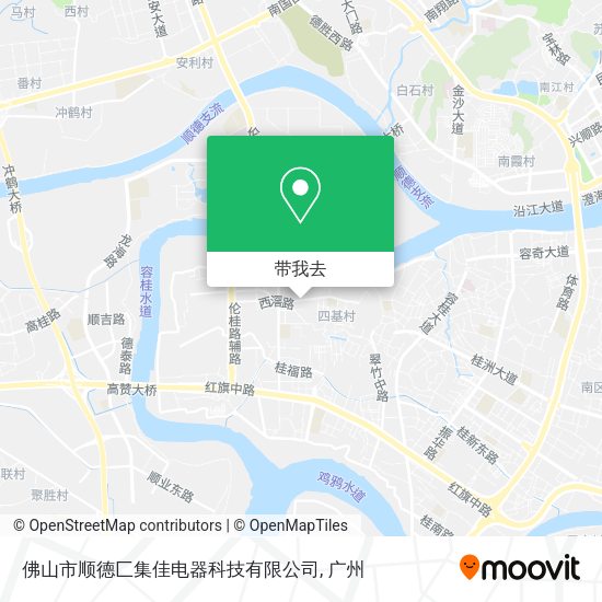 佛山市顺德匚集佳电器科技有限公司地图