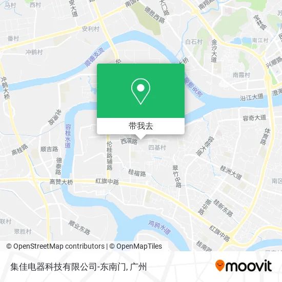 集佳电器科技有限公司-东南门地图
