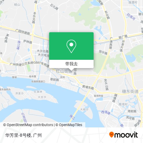 华芳里-8号楼地图